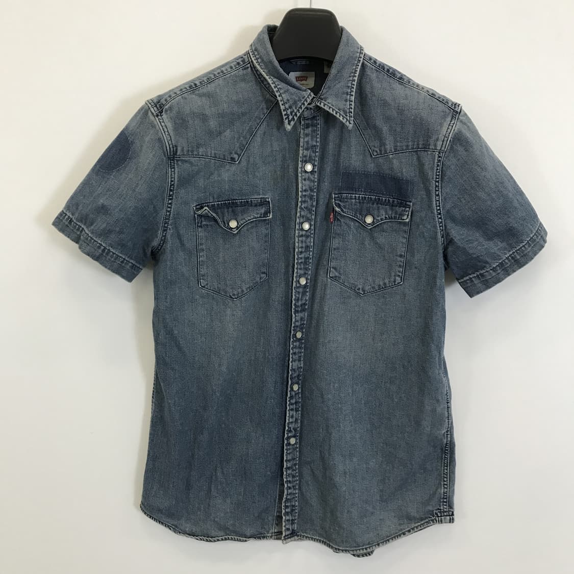 LEVIS 리바이스 웨스턴 반팔데님셔츠 [M] 상품이미지1