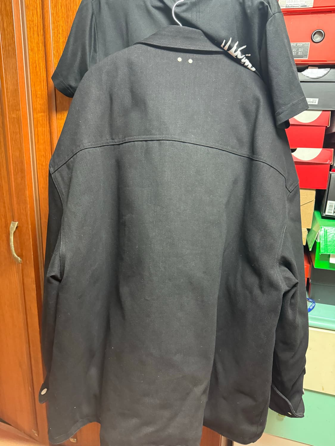 파아카이브 파프롬왓 오버사이즈 데님셔츠자켓 상품이미지4