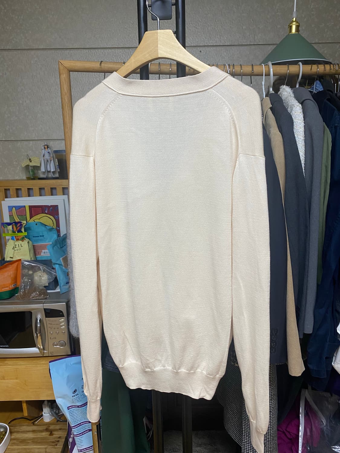 플럭키티 뉴본 니트 가디건 상품이미지6