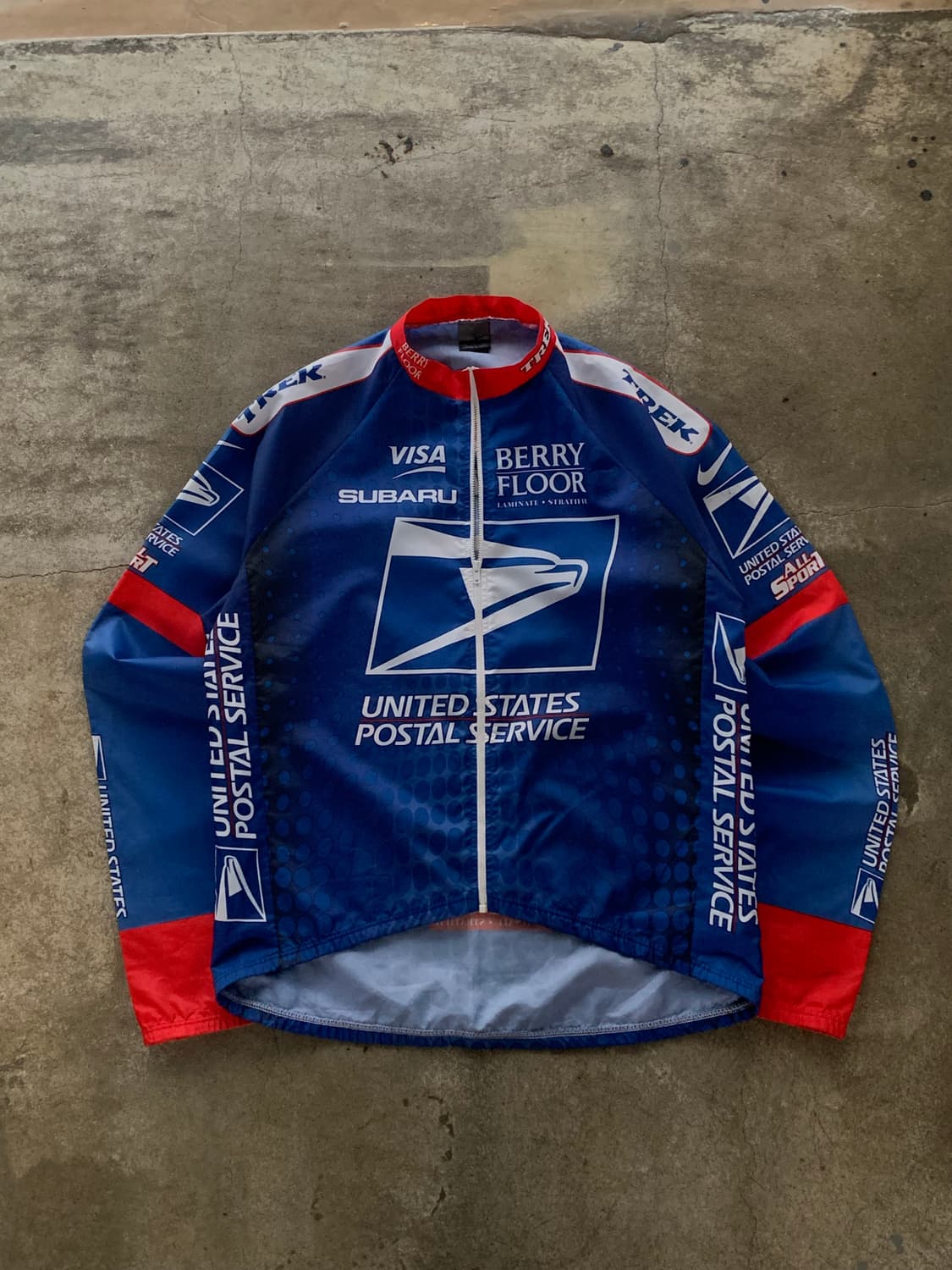 2003 나이키 USPS 사이클링 팀 롱슬리브 저지 상품이미지1