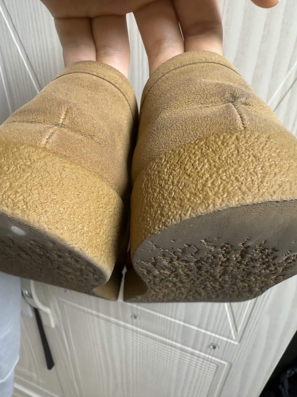 (설명 필독)브라운 왈라비 모카신 상품이미지4