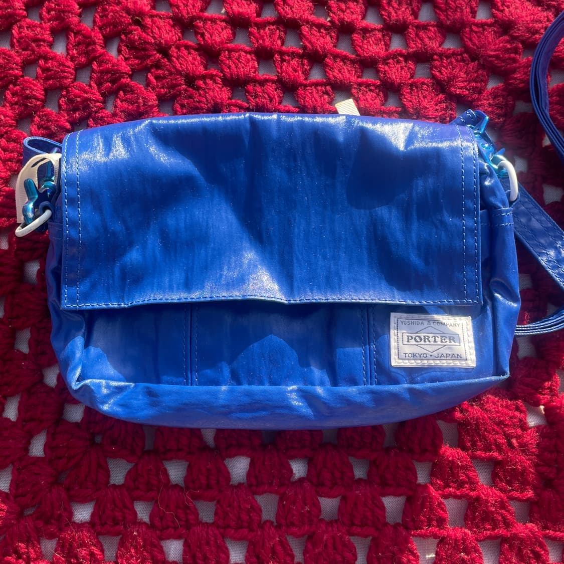 포터 크로스백 블루 상품이미지1