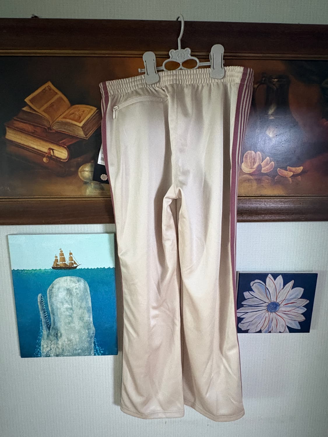 [새상품] 니들스 트랙팬츠 폴리 스무스 아이보리 L 상품이미지3