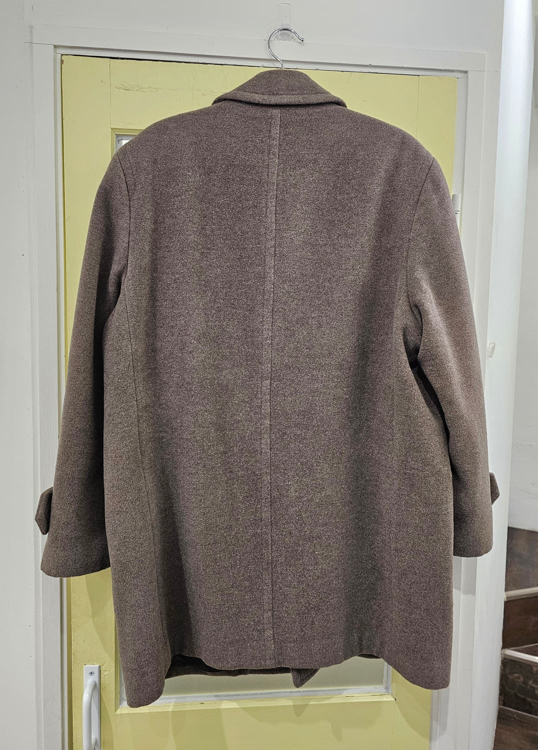 Balestrino 브라운 토프 앙고라 램스 미들코트 상품이미지7