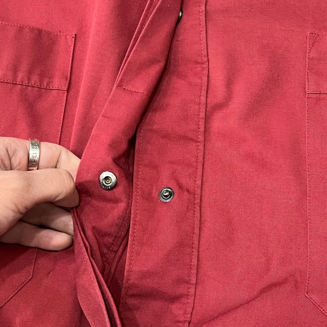  이세이미야케 니트넥 트렌치 코트 y14953 상품이미지5