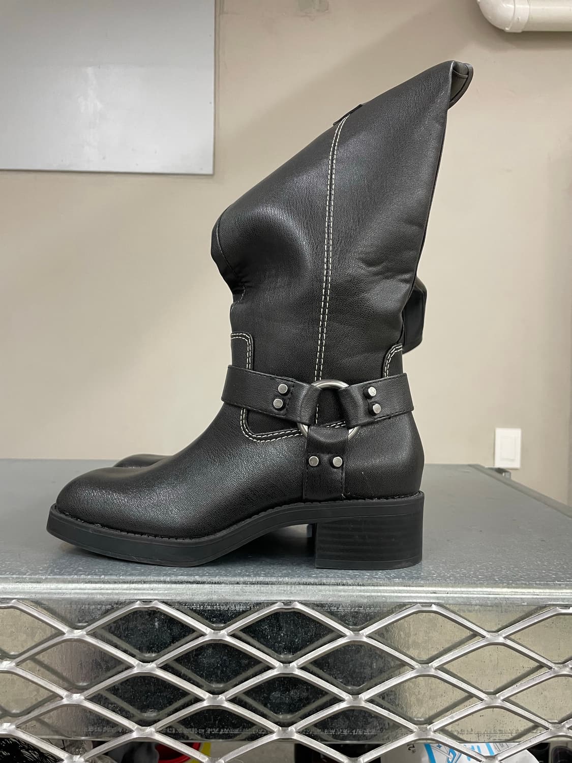 자라 블랙 엔지니어 롱부츠 235 (gr-4266) 상품이미지1