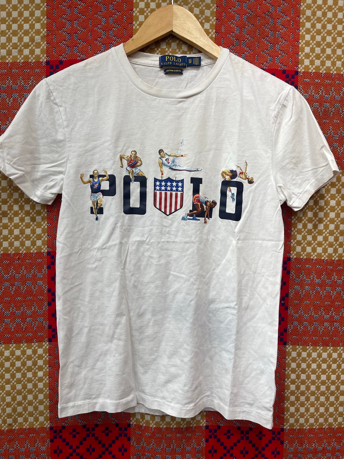 폴로랄프로렌 올림픽 TEAM USA T셔츠 xs   상품이미지1