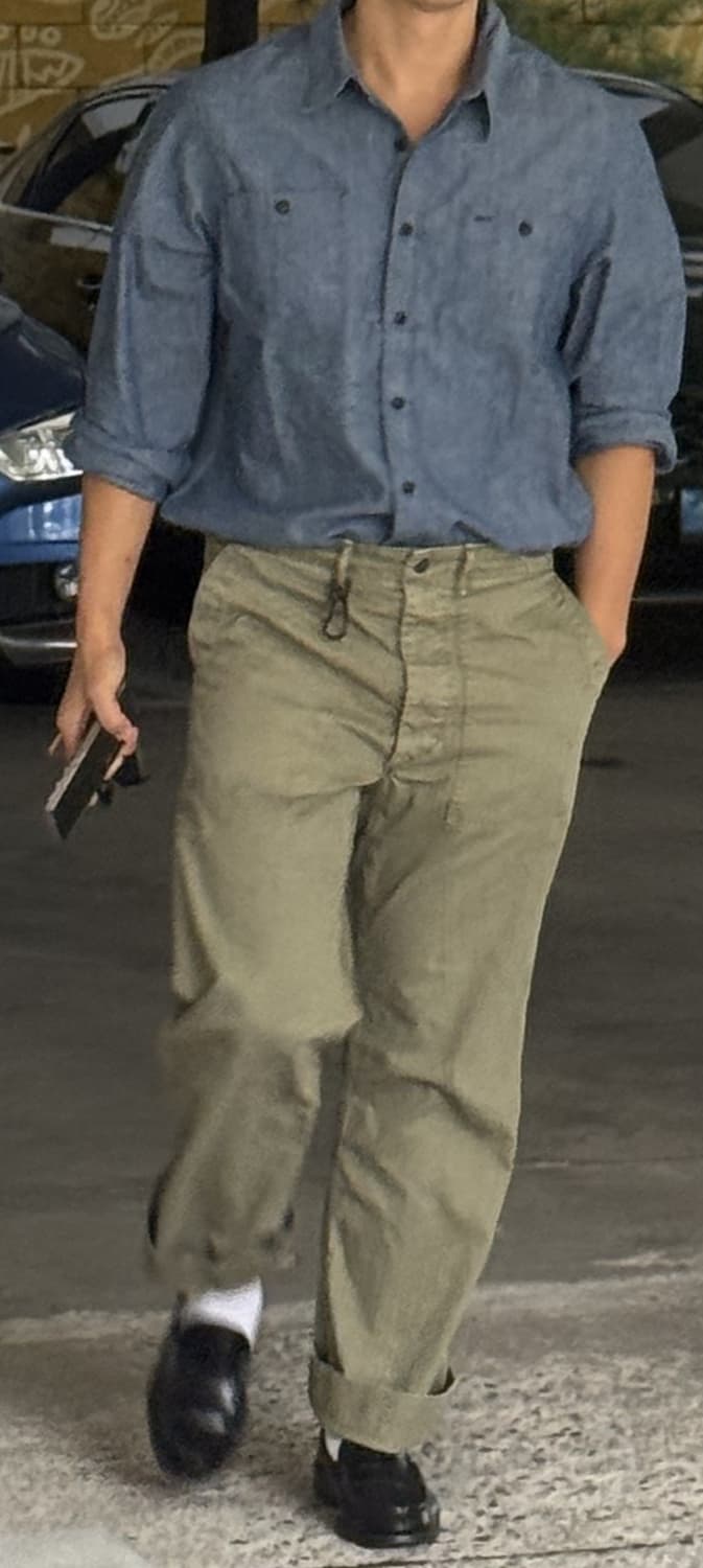 Rrl hbt fatigue 헤링본 퍼티그 33/32 상품이미지2