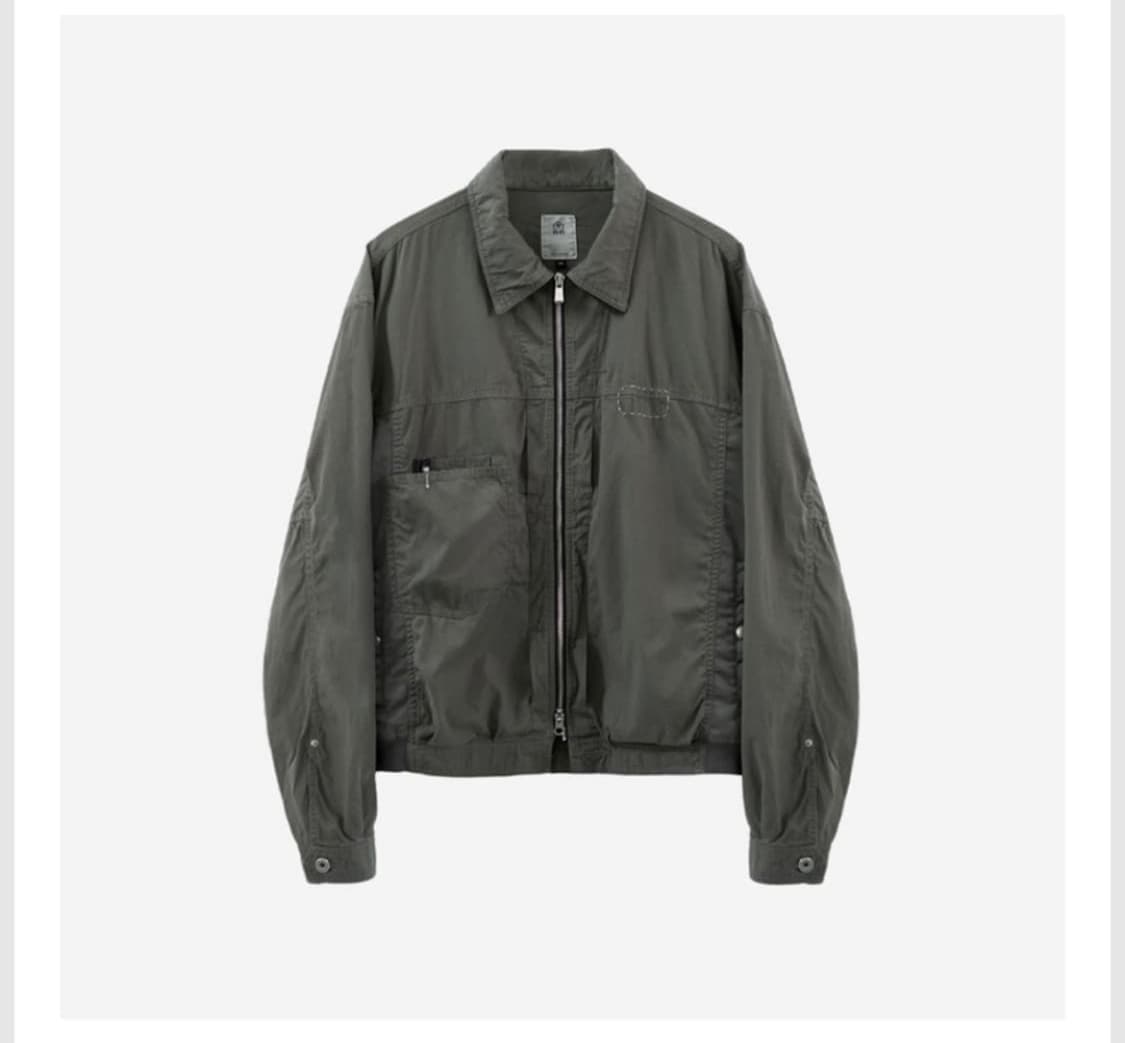 구매) 폴리테루 도킹자켓 올리브 그레이 상품이미지1