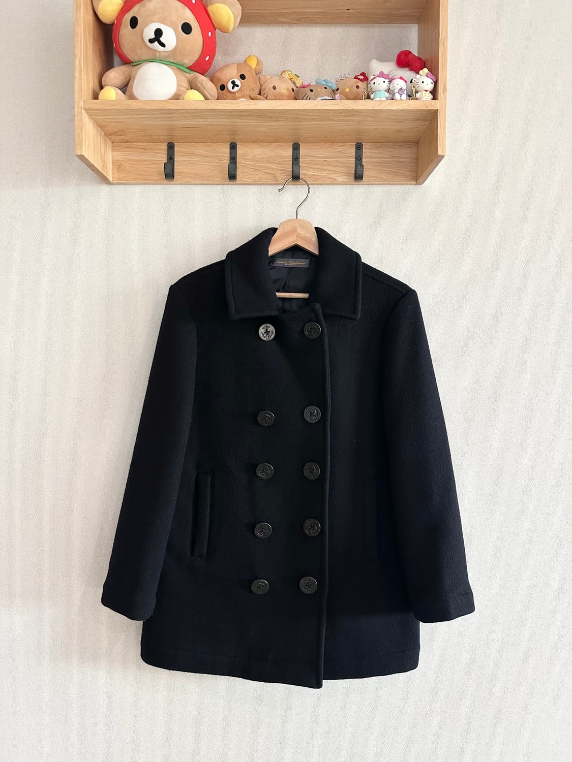 jpn 다크네이비 일본맛 더블버튼 코트 개인결제창 상품이미지1