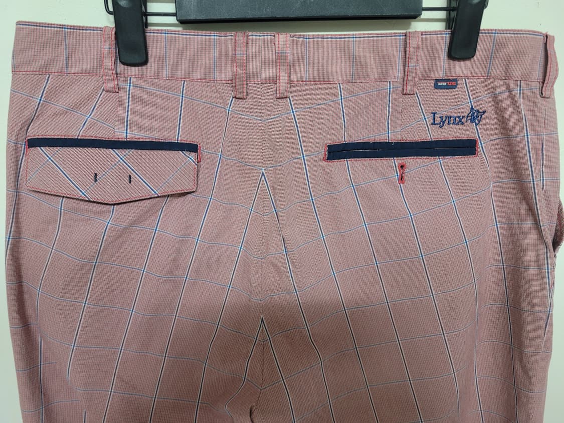 LYNX GOLF 체크 골프바지 91 상품이미지5