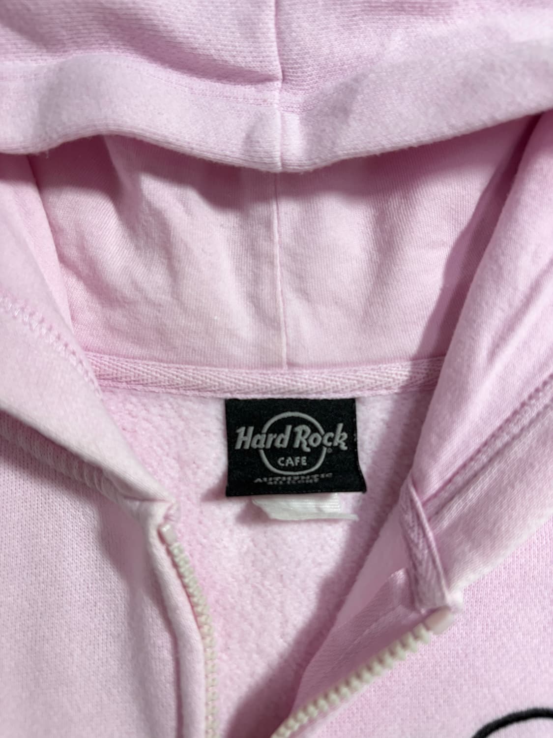 하드락카페 부산 뮤트핑크 후드집업  상품이미지6