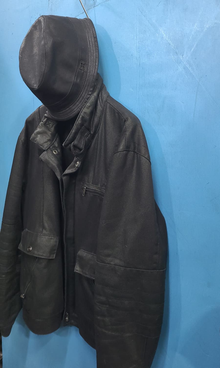 희귀 일본판 아르마니 숏버킷햇 벙거지모자 상품이미지1