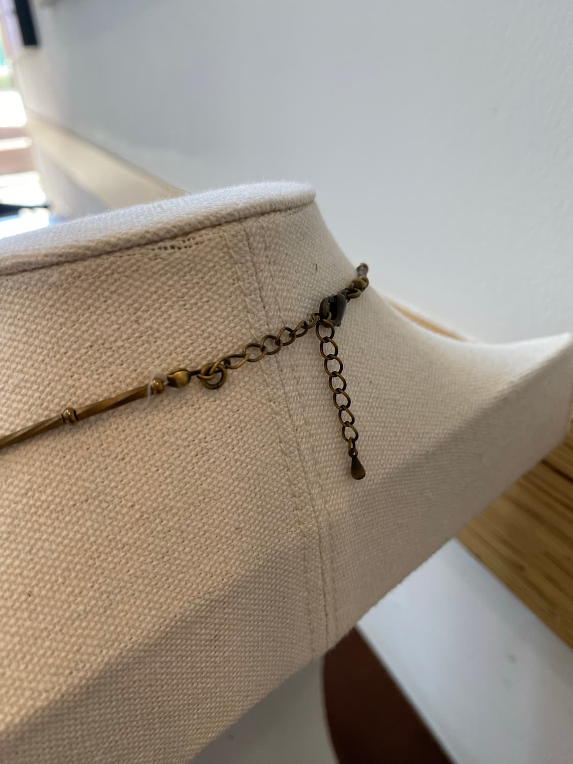 빈티지 레드 롱 레이어드 목걸이 상품이미지4