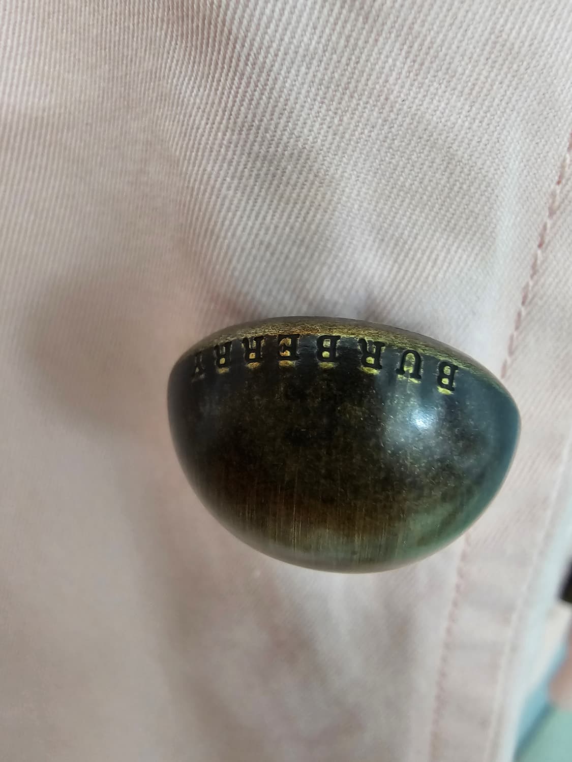 정품 버버리 핑크 트렌치 코트 55 상품이미지8