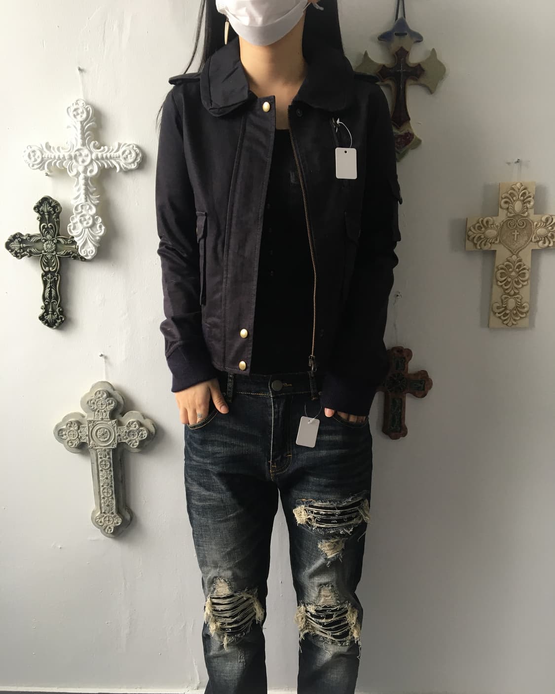 Collar point jacket 상품이미지5