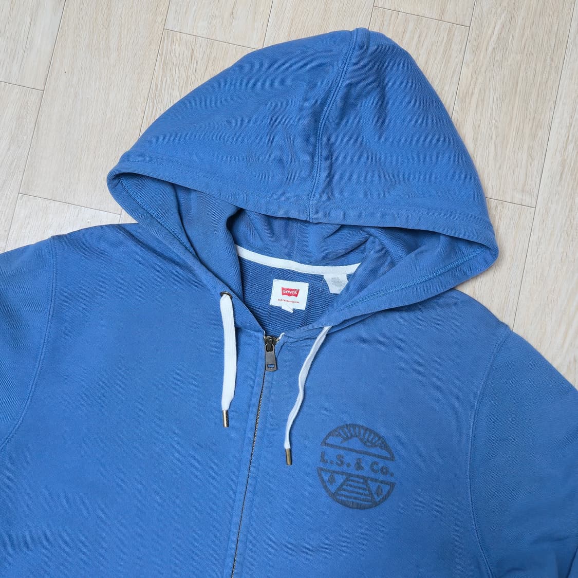 L) 리바이스 블루 후드집업 L.S.&Co. 상품이미지1
