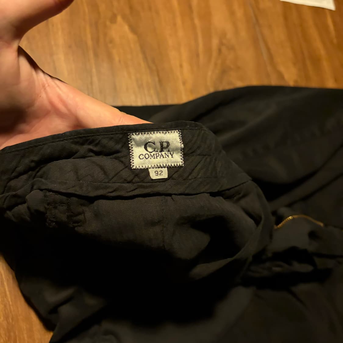 90s CP company 코튼 와이드 원턱 슬랙스 상품이미지6