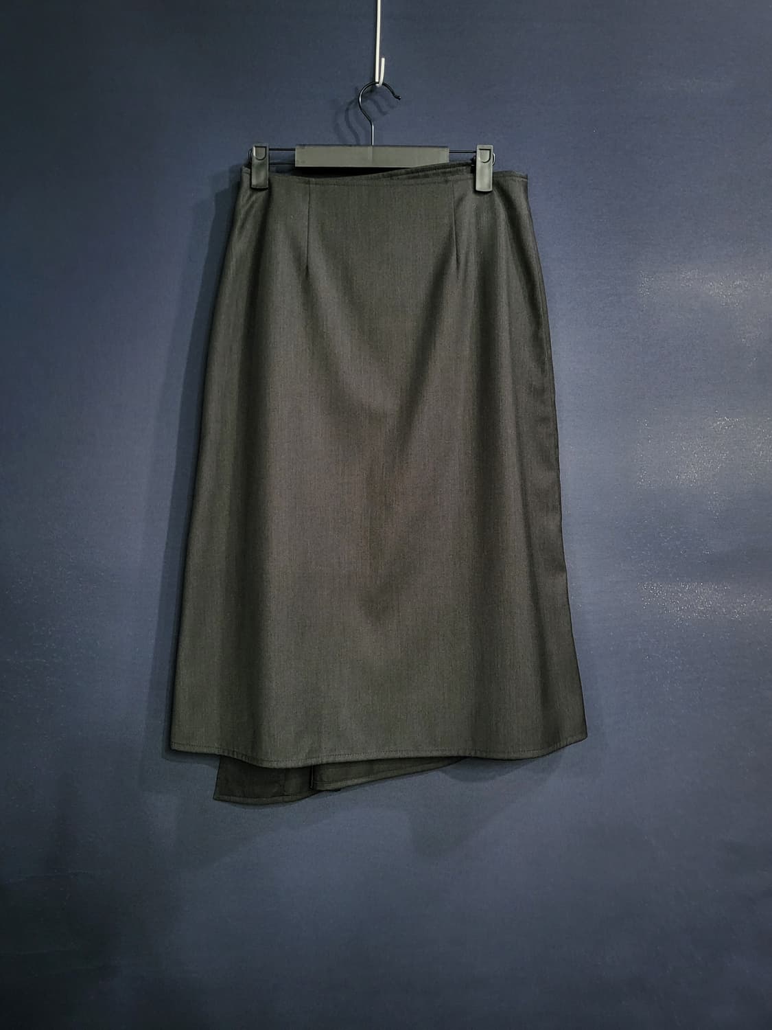 로우 클래식 랩 언발란스 스커트 상품이미지3