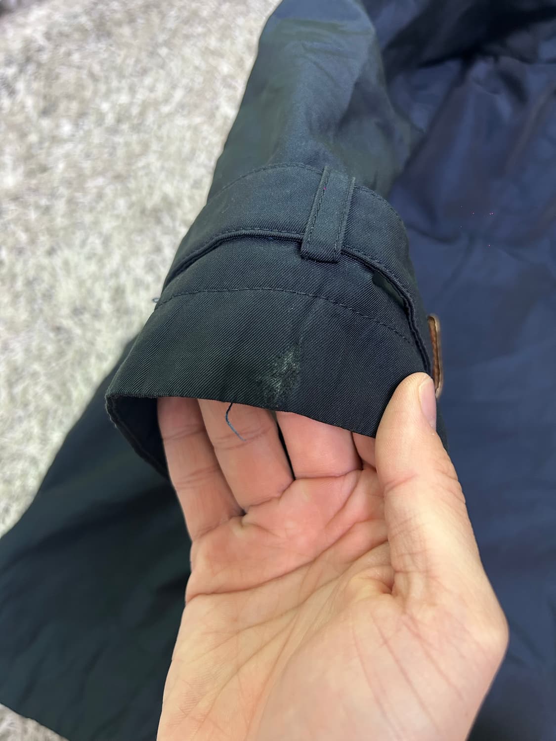 이태리제 아쿠아라마 더블코트 사이즈 105 상품이미지8