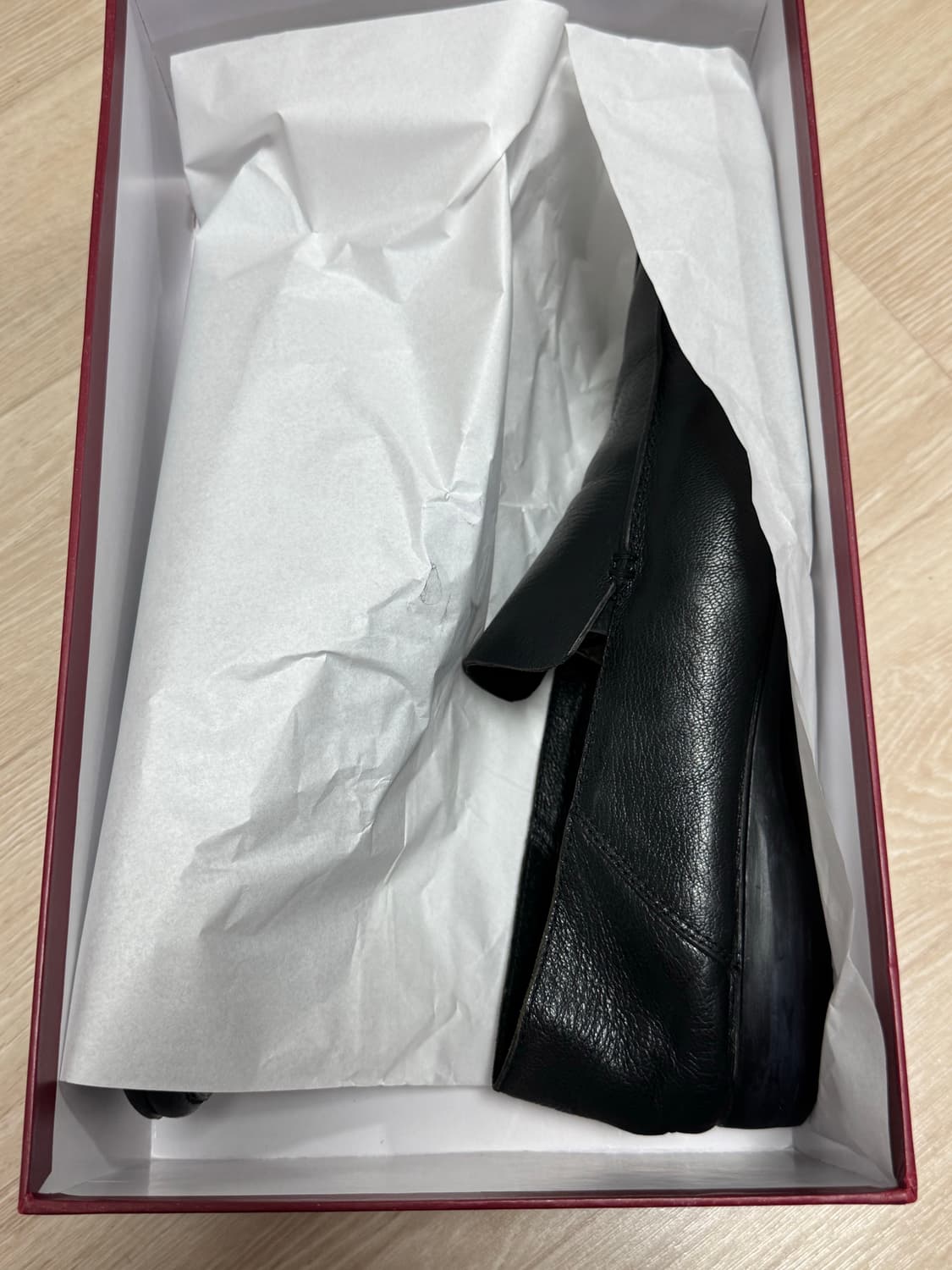 프라다 블랙 폴디드 로퍼 상품이미지8