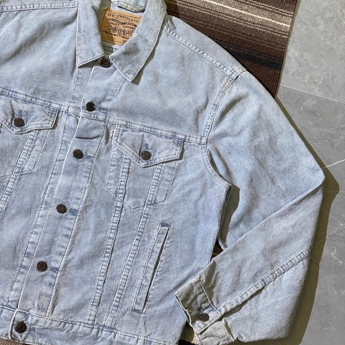 Levi‘s 95s 튀니지산 오리지널 화이트탭 코듀로이 자켓 상품이미지2