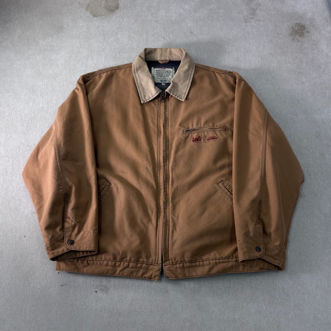 105 리바이스 90s 컨버스 다크 디트로이트 워크자켓 상품이미지1