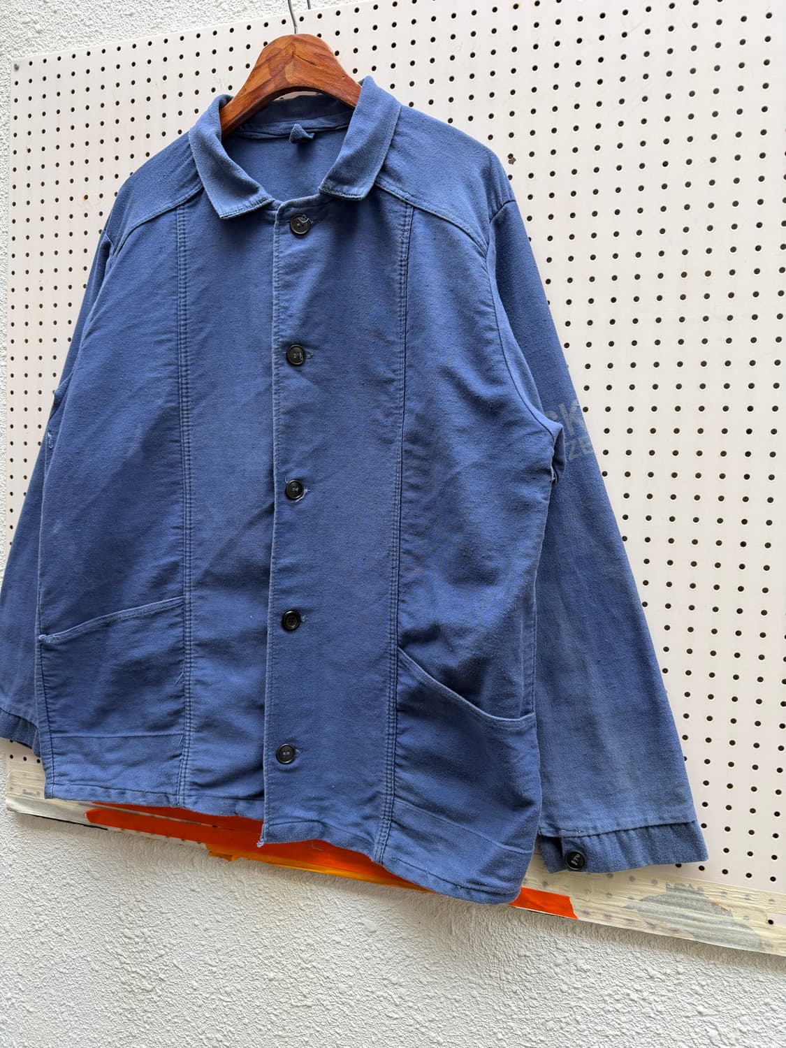 OLD WASHED HAIRY MOLESKIN 빈티지 몰스킨워크자켓 상품이미지5