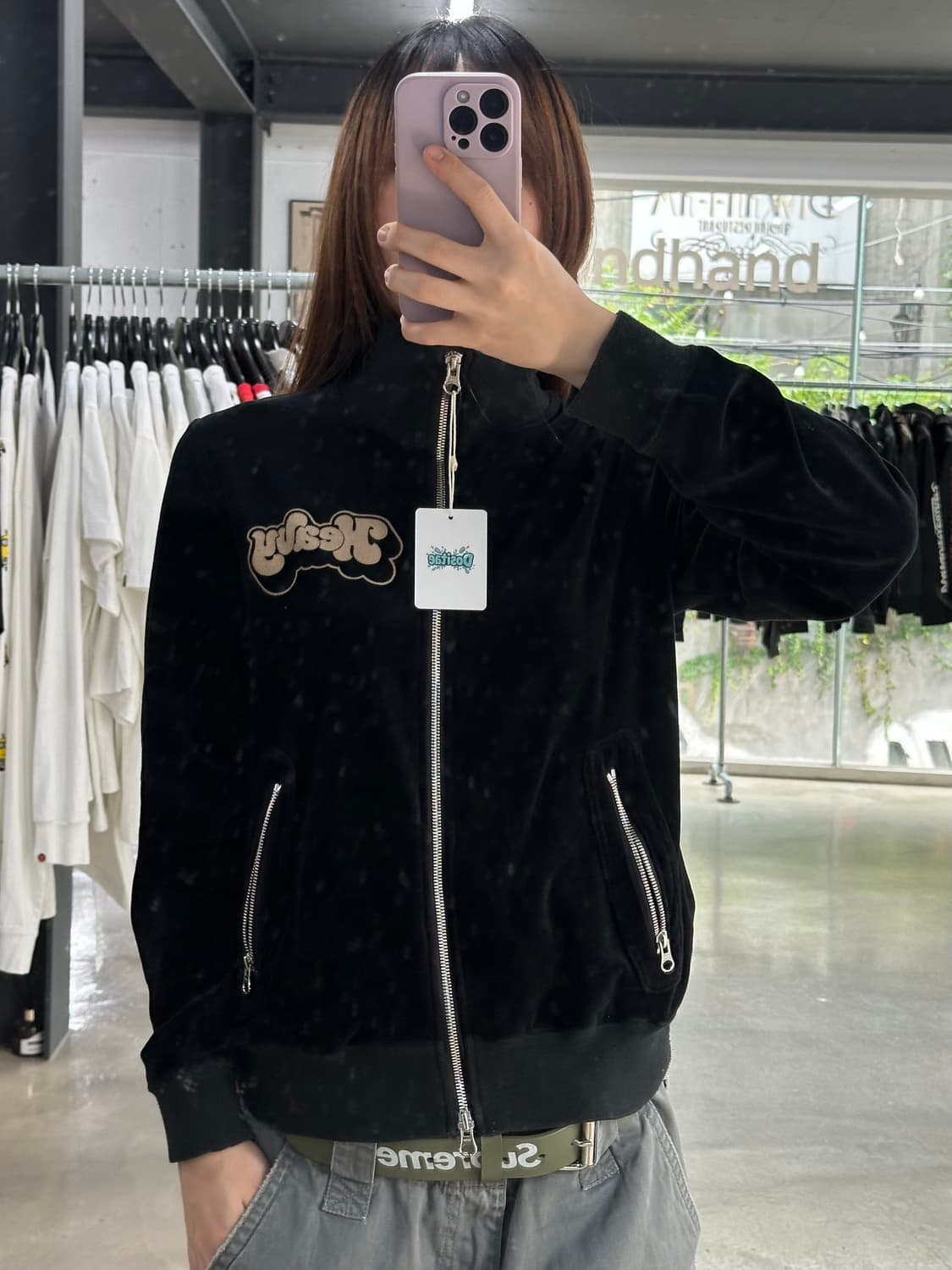 히스테릭글래머 걸 투웨이 져지집업 상품이미지4