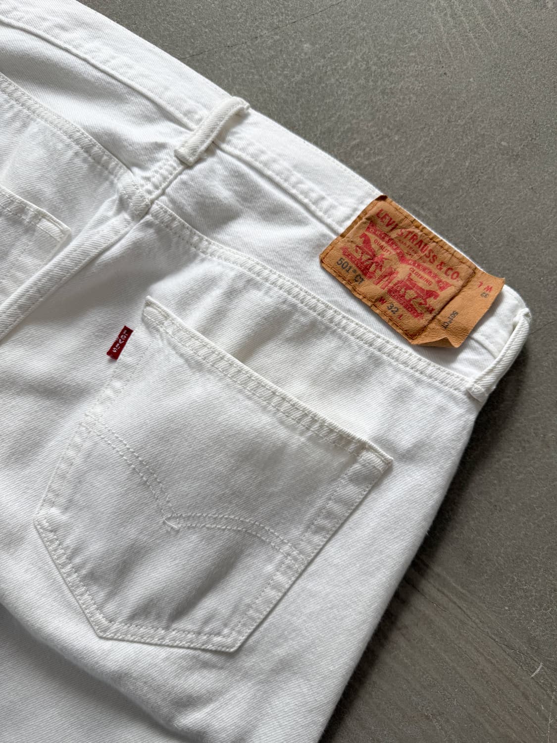 Levi's 501 Cut Off Denim Shorts 상품이미지4