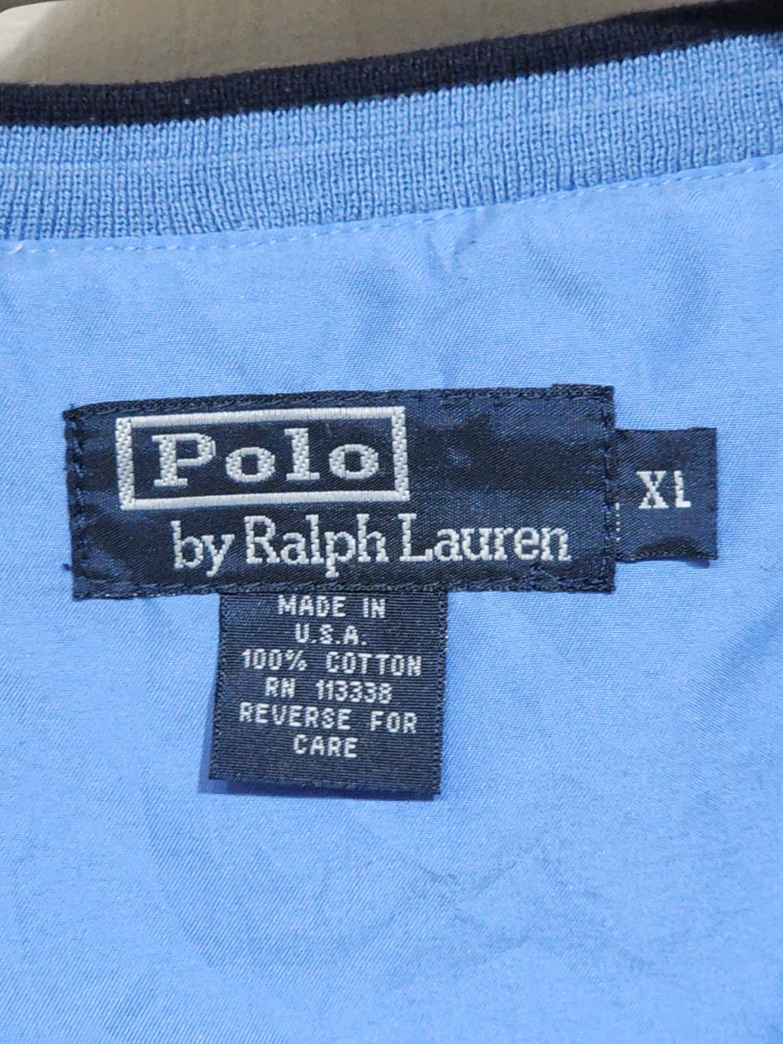 (XXL) 랄프로렌 폴로 웜업 빅사이즈 긴팔 트레이닝복 미국판  상품이미지3