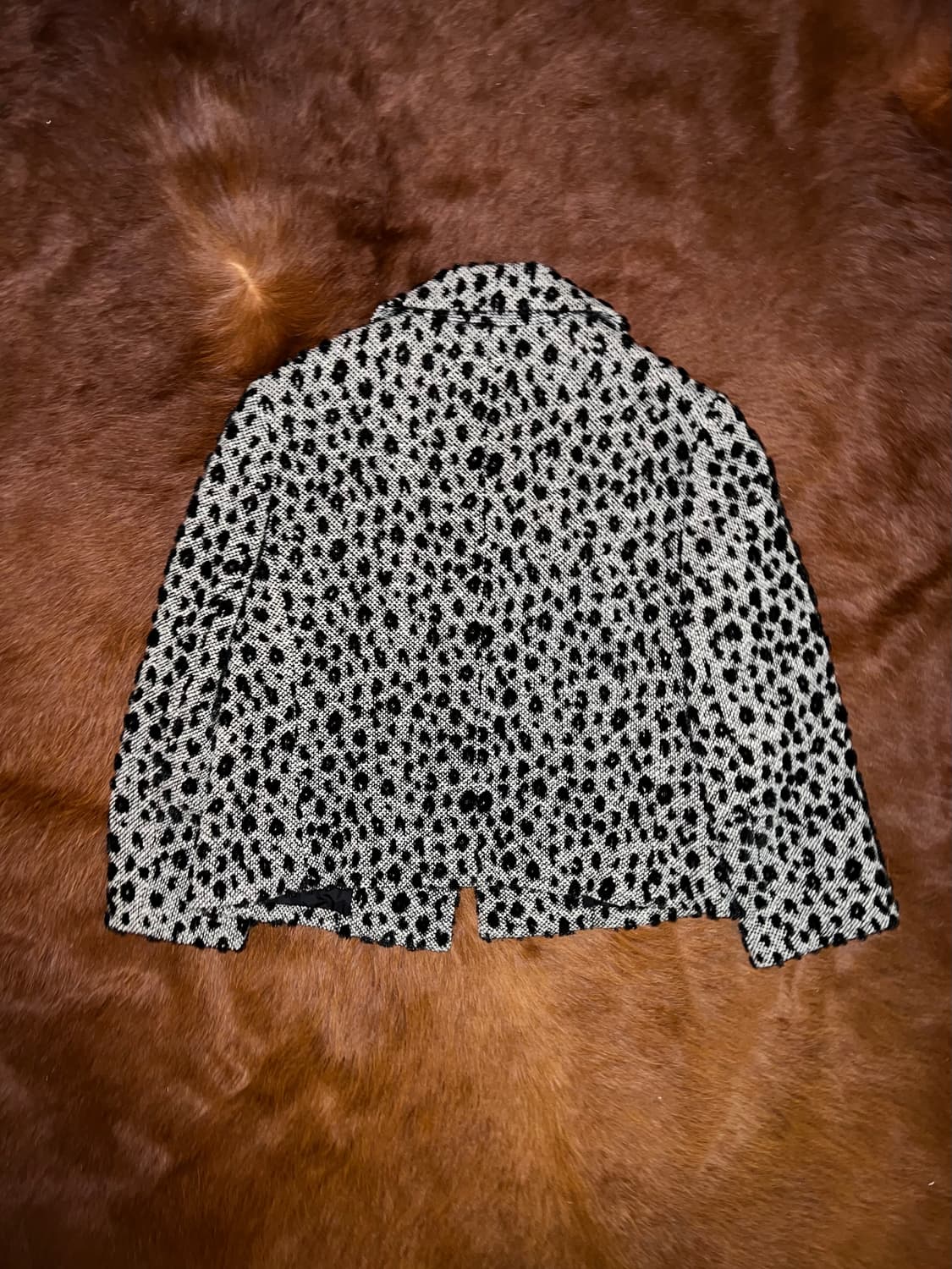 모노톤 레오파드 자켓 상품이미지4