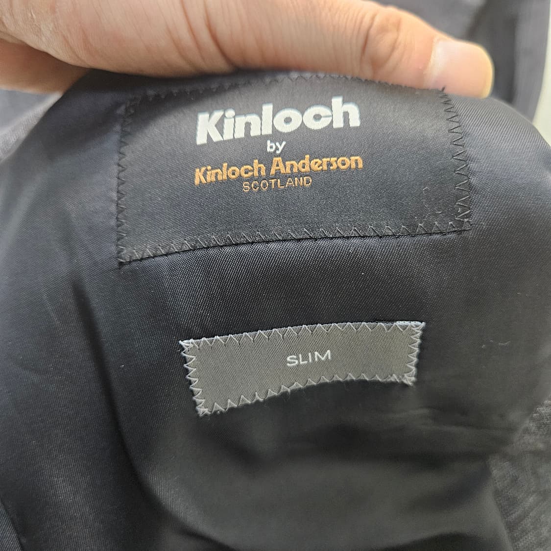 100 킨록앤더슨 슬림핏 블레이저 자켓 0408Y 상품이미지3