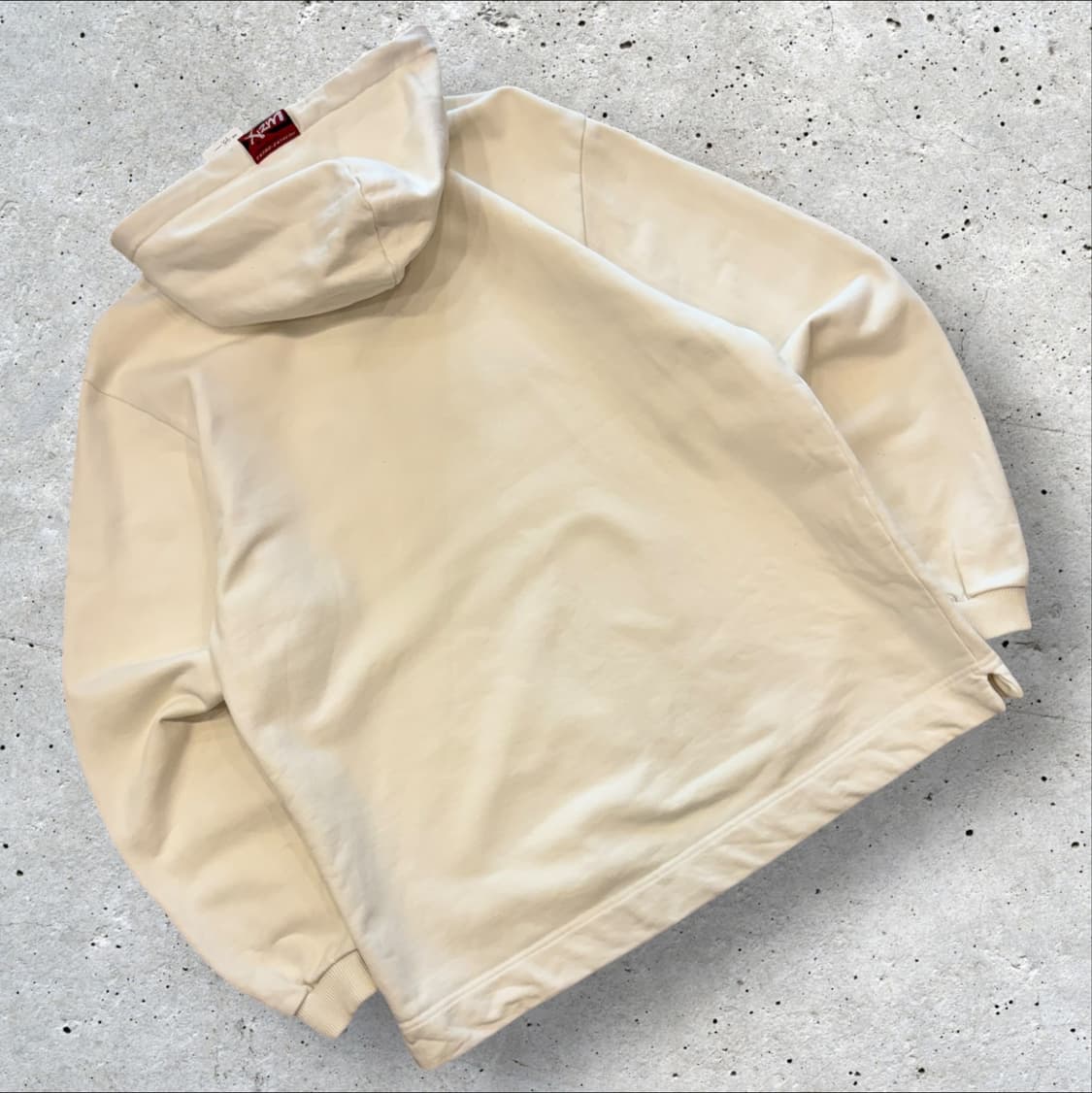 [95] 리복 올드스쿨 빈티지 화이트 버튼 후드티 D238 상품이미지2