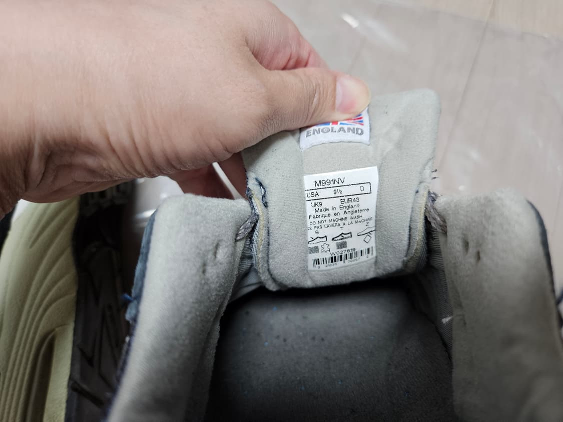 뉴발란스 991 네이비 275 상품이미지6