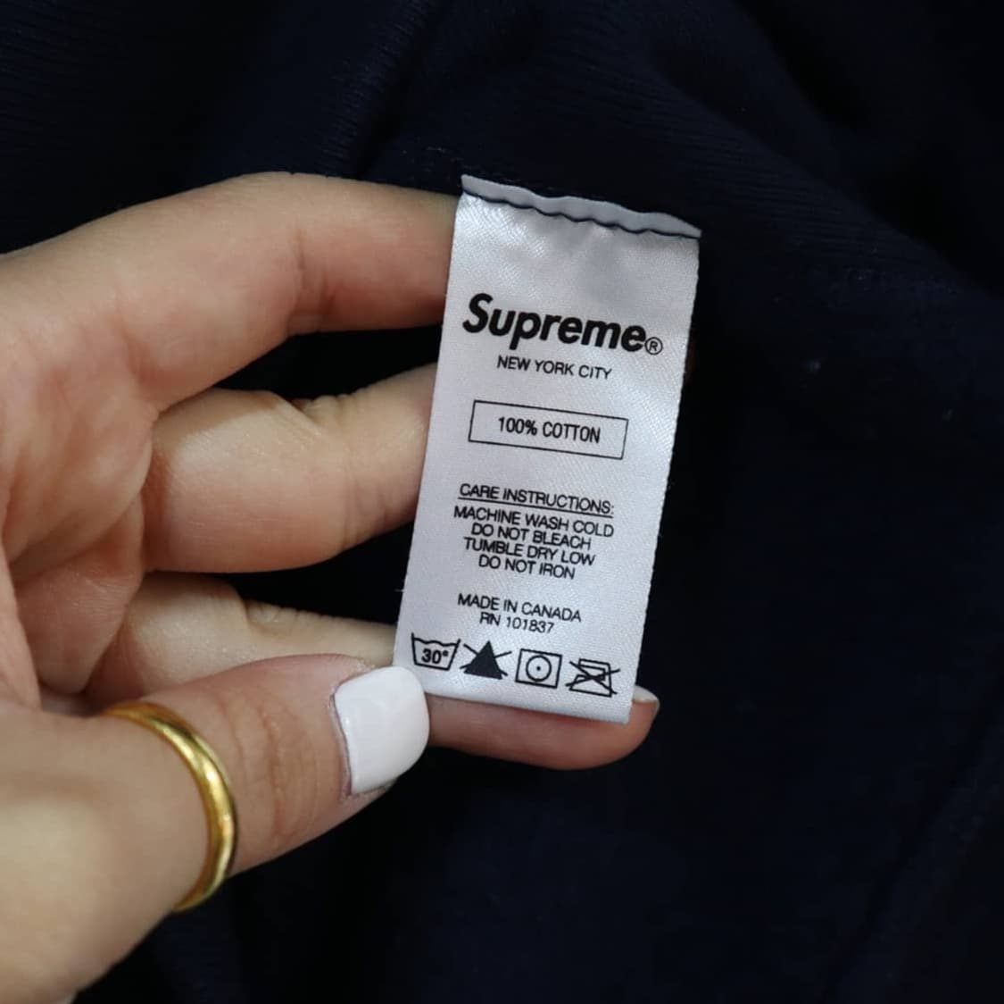 슈프림 17SS 슬리브 패치 후디 상품이미지8