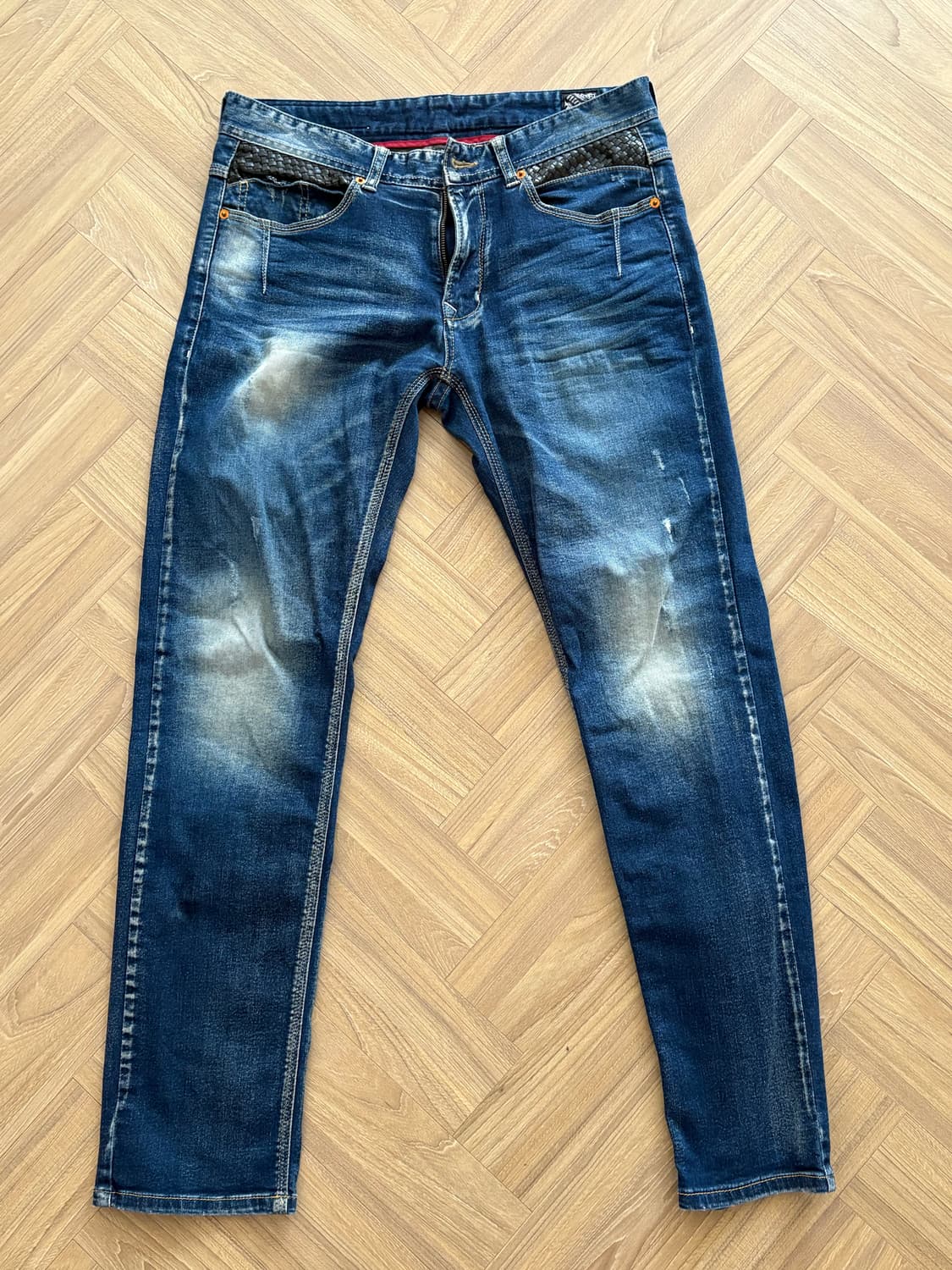 GREEN BANANA 자수 바지 상품이미지3