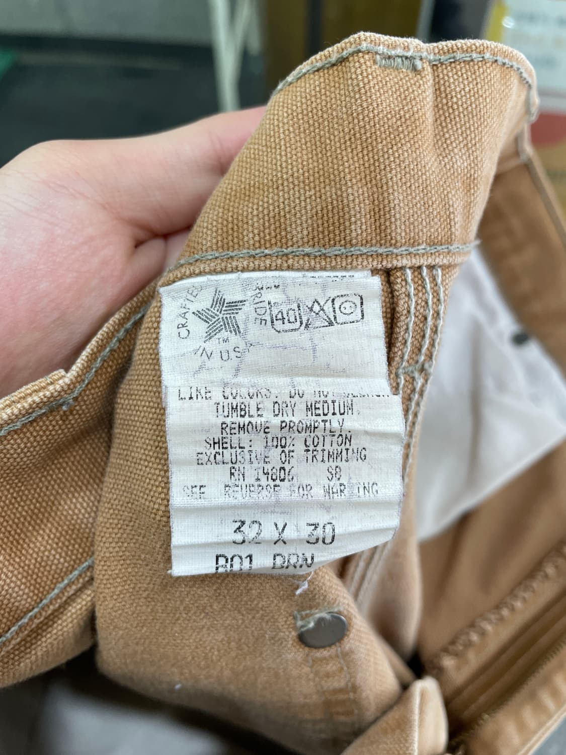 80s 칼하트 더블니 상품이미지3