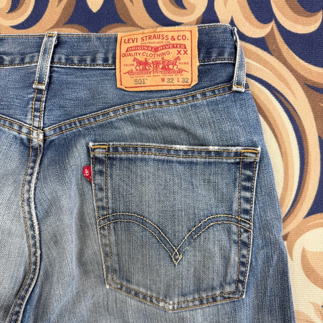(32)00s리바이스 Levis 501 데님팬츠 상품이미지2