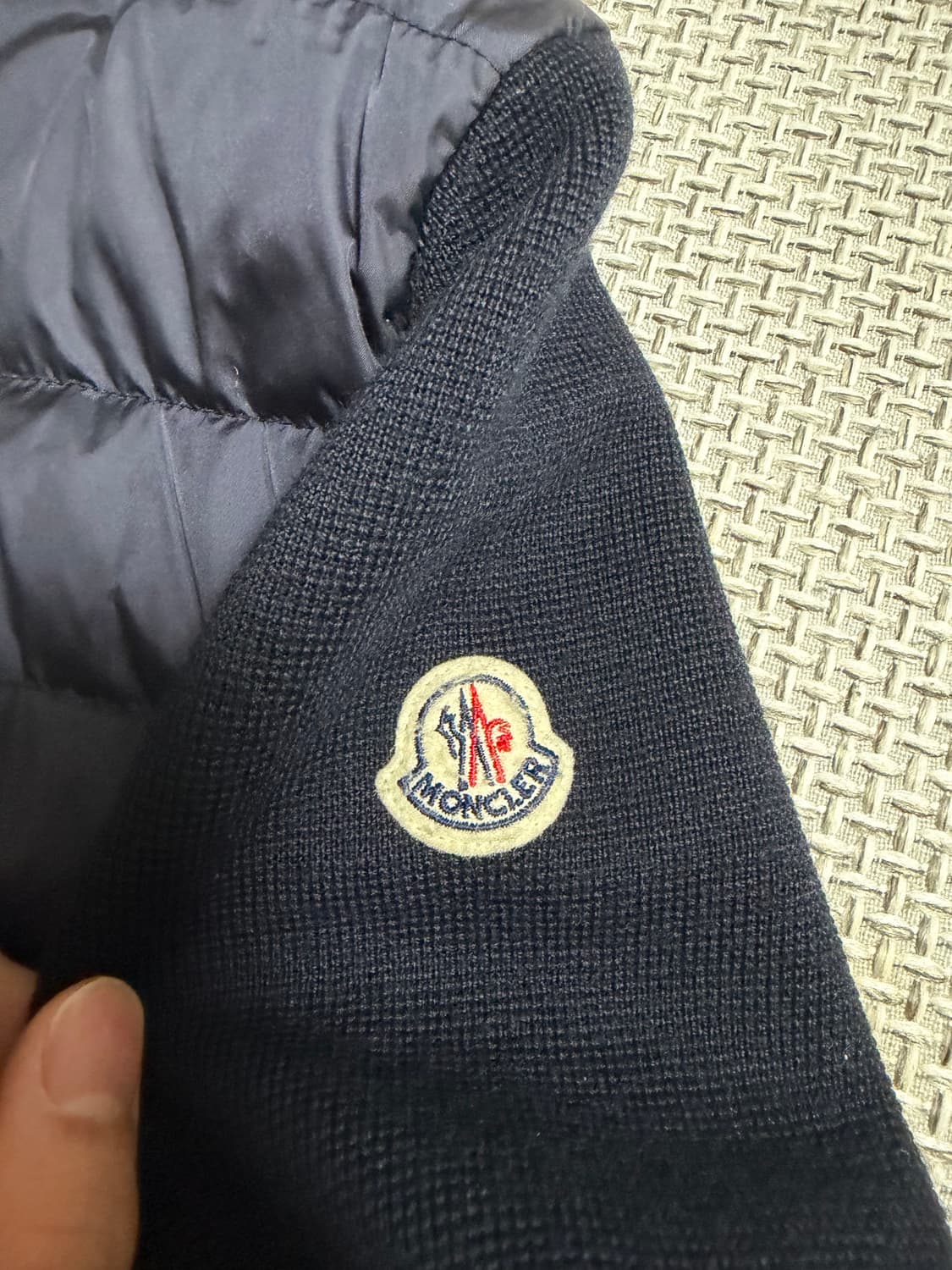 S급상태 정품 몽클레어 김현우 니트패딩 M 상품이미지2