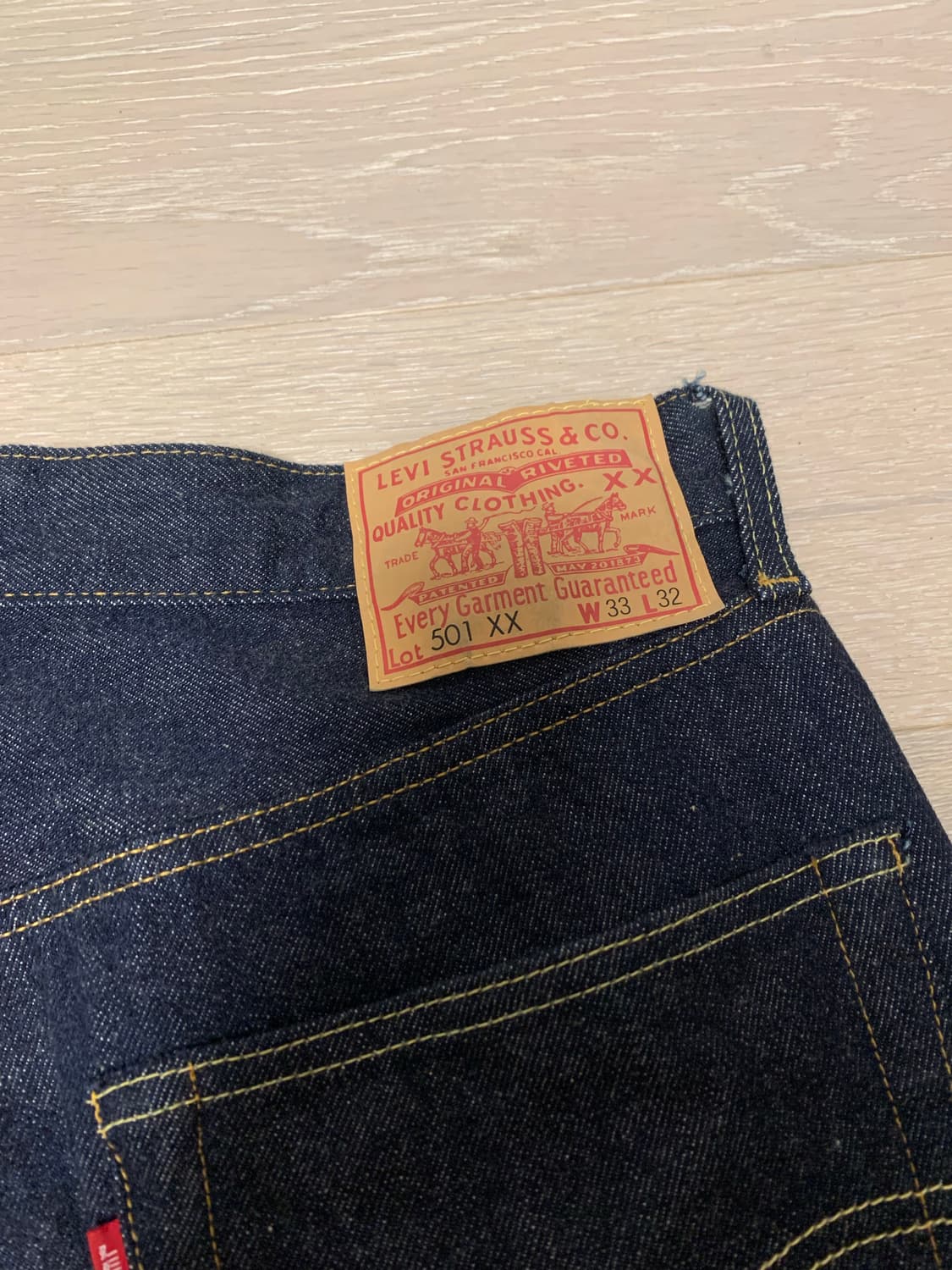 리바이스 lvc 55501 rigid 33/32 상품이미지3