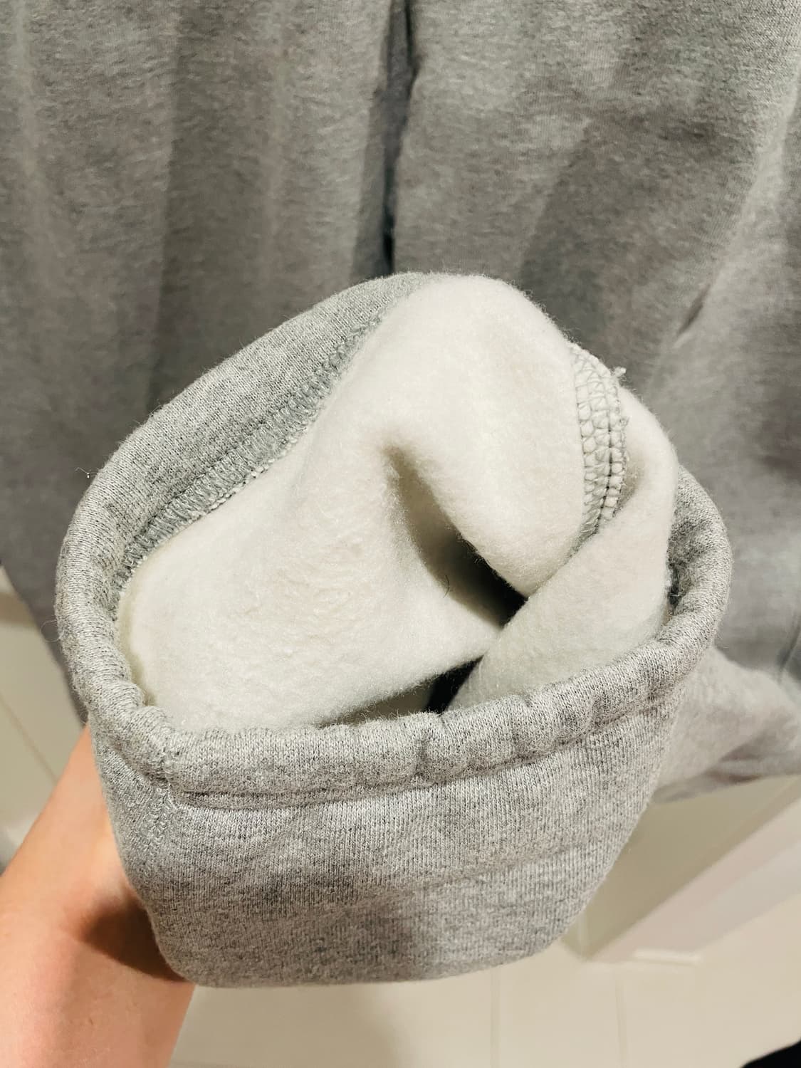 NIKE NRG HEATHER GREY FLEECE SWEAT PT 상품이미지5