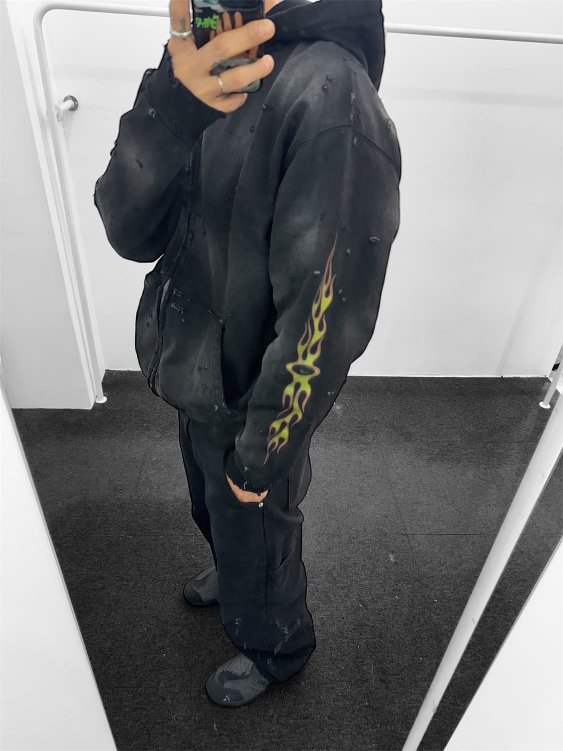 빈티지 후드집업(기모) 상품이미지10