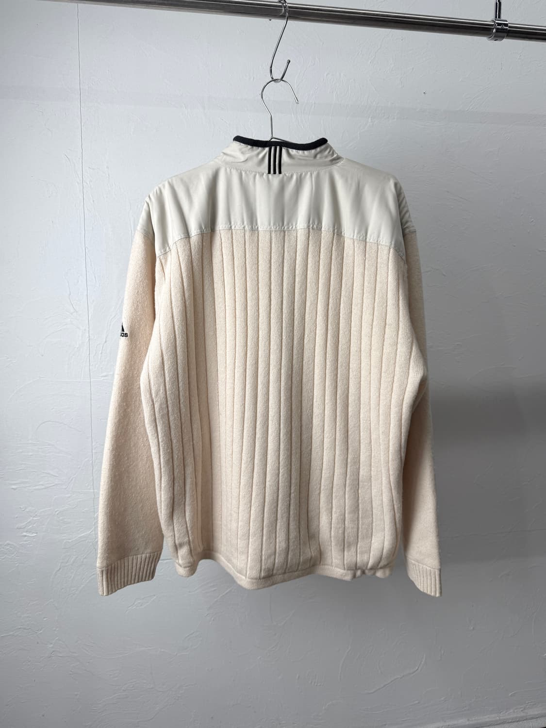 아디다스 믹스드 투웨이 니트 집업 상품이미지5