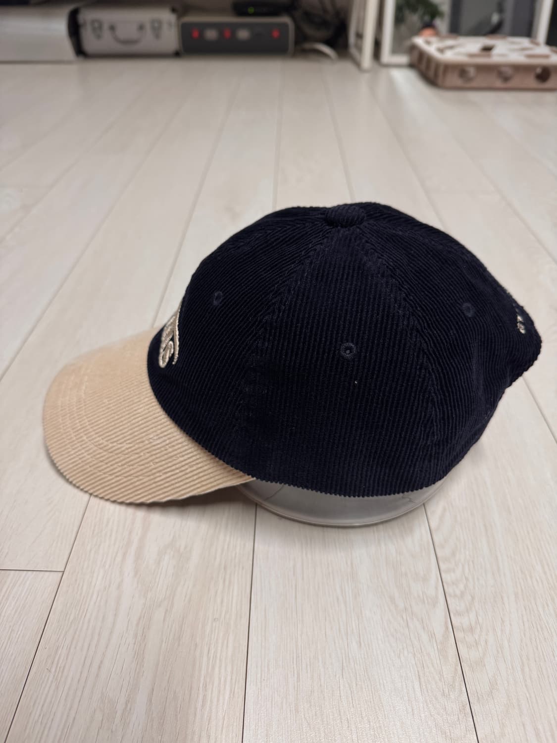 Emis 이미스 코듀로이 볼캡 네이비 상품이미지2