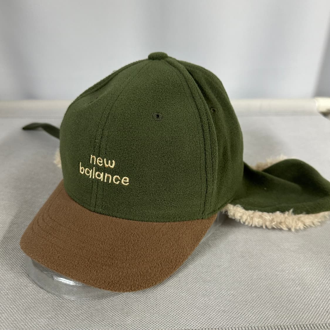 뉴발란스 키즈 플리스 방한 모자 상품이미지1