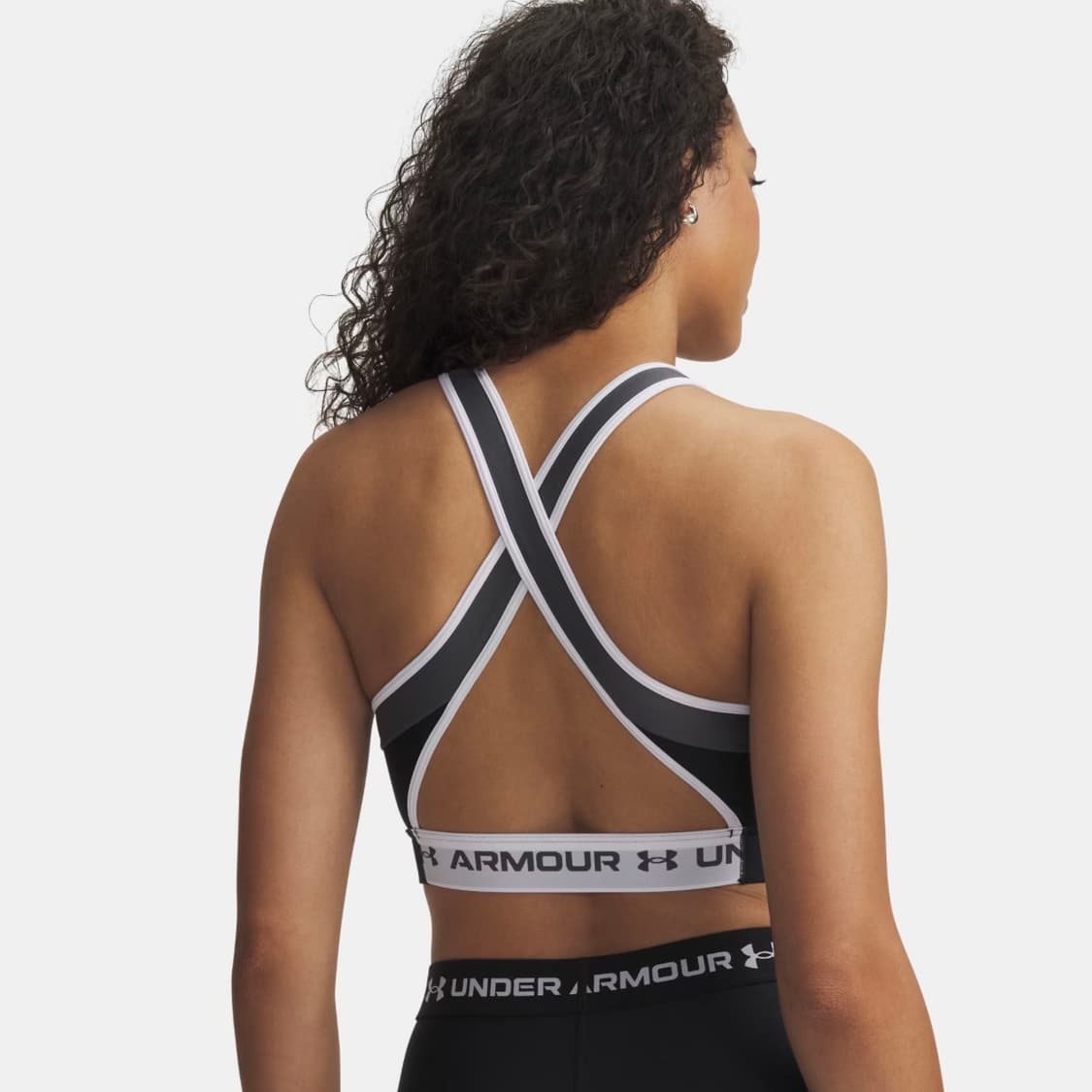 (새상품) 언더아머 UA 크로스백 미드 오픈 백 스포츠브라 S 상품이미지7