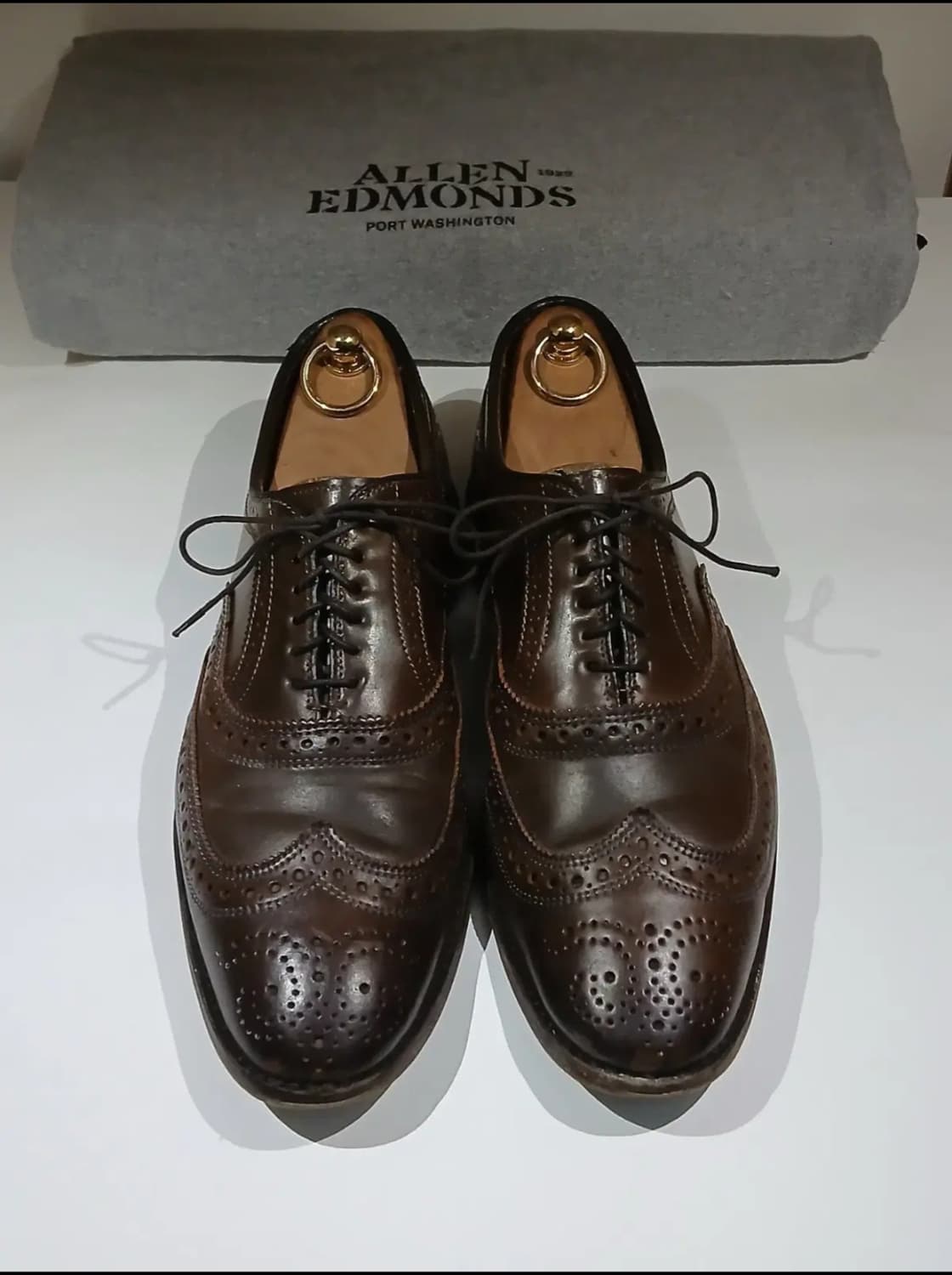 [판매]Allen Edmonds 알렌 에드먼즈 캠브리지 쉘코도반 윙팁 9 상품이미지1