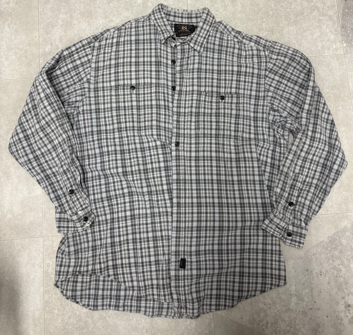 RRL 플란넬 체크셔츠 xl 상품이미지1