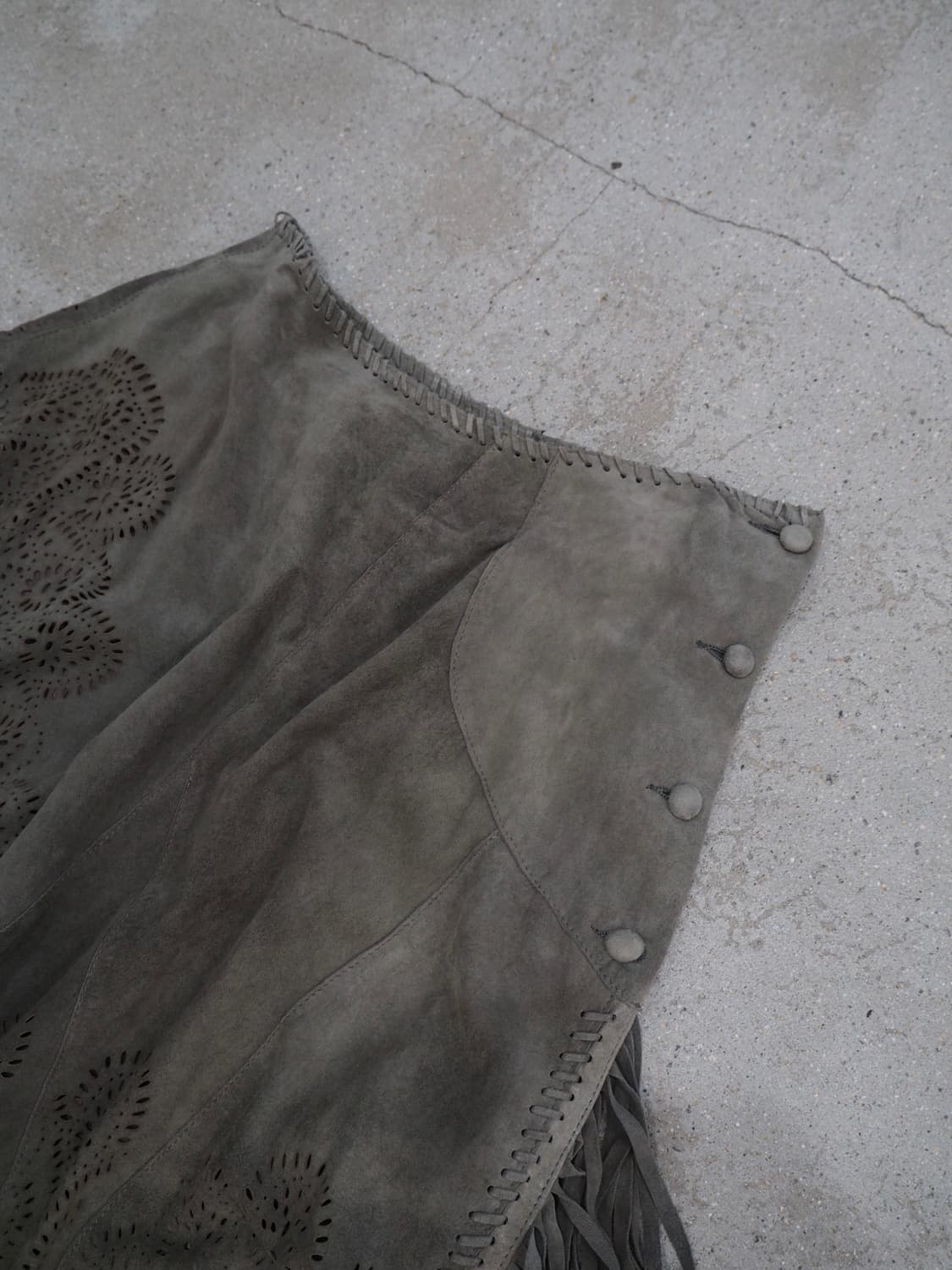 vintage goatskin skirt  상품이미지4